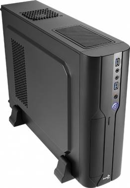 Корпус Aerocool CS-101 черный 400W mATX 1x80mm 2xUSB3.0 audio низкие цены купить в Тюмени