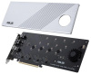 Контроллер ASUS HYPER M.2 X16 GEN 4 CARD (RTL) (PCI-E 4.0 x16 -> 4xM.2,  2242/2260/2280/22110) низкие цены купить в Тюмени