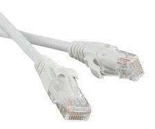 Кабель Патч-корд Lanmaster UTP TWT-45-45-1.0-GY вилка RJ-45-вилка RJ-45 кат.5е 1м серый ПВХ (уп.:1шт низкие цены купить в Тюмени