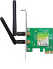 Адаптер Wi-Fi TP-Link TL-WN881ND (300Mbps Wireless N PCI Express Adapter, Atheros, 2T2R, 2.4GHz, 802 низкие цены купить в Тюмени