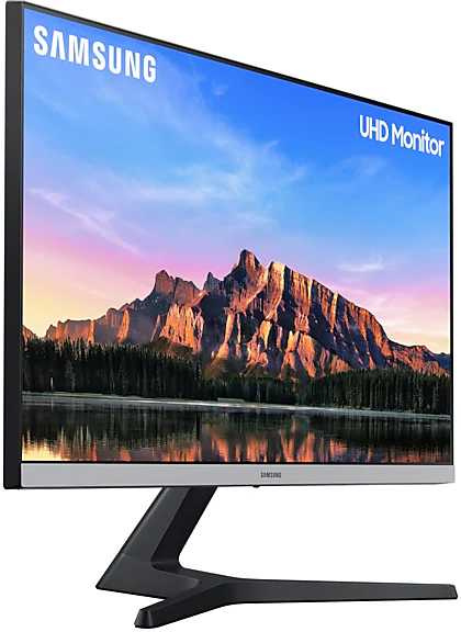 Монитор Samsung 28" U28R550UQI темно-серый IPS LED 16:9 HDMI матовая 1000:1 300cd 178гр/178гр 3840x2 низкие цены купить в Тюмени