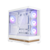 ZALMAN P40 NAMU, ATX, WHITE, WINDOW, WOODEN ELEMENTS, 2xCombo(2.5” or 3.5”), 1xUSB TYPE-C, 2xUSB3.0, низкие цены купить в Тюмени