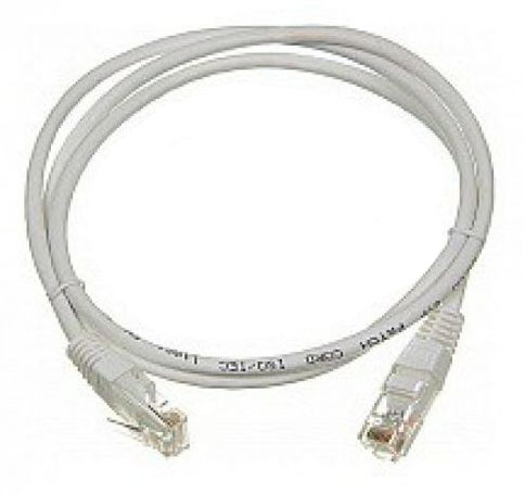 Кабель Патч-корд Lanmaster UTP TWT-45-45-1.0-GY вилка RJ-45-вилка RJ-45 кат.5е 1м серый ПВХ (уп.:1шт низкие цены купить в Тюмени