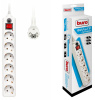 Сетевой фильтр Buro 600SH-3-W 3м (6 розеток) белый (коробка) низкие цены купить в Тюмени