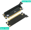 Переходник угловой (райзер) PCI-E x16 - PCI-E x16, правосторонний, 90°, "мама" - "папа" высота 2U низкие цены купить в Тюмени