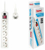 Сетевой фильтр Buro 500SH-1.8-W 1.8м (5 розеток) белый (коробка) низкие цены купить в Тюмени
