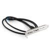 Exegate EX298296RUS Планка портов в корпус Type-C ExeGate BrctUSB3-1C (USB 3.2 Gen1 20pin (IDC 20pin низкие цены купить в Тюмени