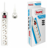 Сетевой фильтр Buro 500SH-10-W 10м (5 розеток) белый (коробка) низкие цены купить в Тюмени