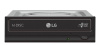 Привод DVD-RW LG GH24NSD5 черный SATA внутренний низкие цены купить в Тюмени