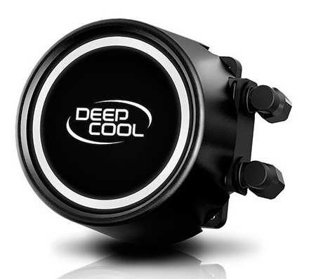 Устройство охлаждения(кулер) Deepcool Watercooler GAMMAXX L240T WHITE Soc-AM4/ низкие цены купить в Тюмени