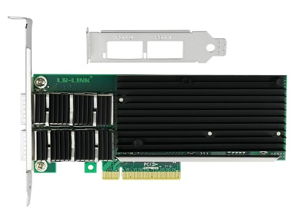 Сетевой адаптер PCIE 40G FIBER 2QSFP+ LREC9902BF-2QSFP+ LR-LINK низкие цены купить в Тюмени