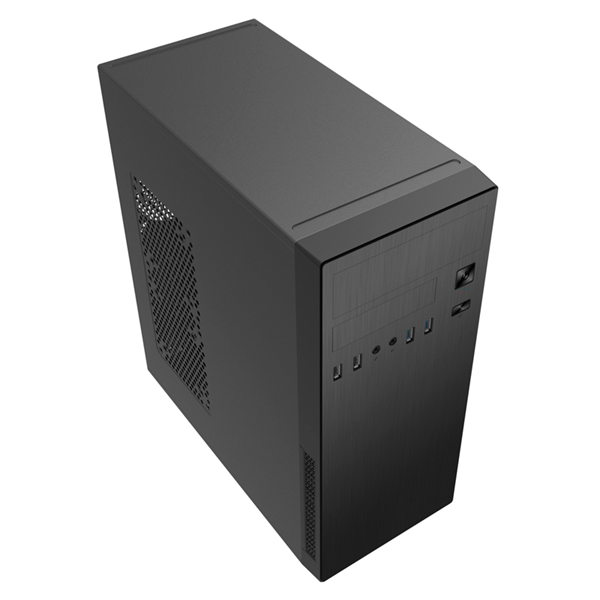 MidiTower Powerman DA812BK Black PM-500ATX-F 2*USB 2.0+2*USB 3.0 Audio ATX низкие цены купить в Тюмени
