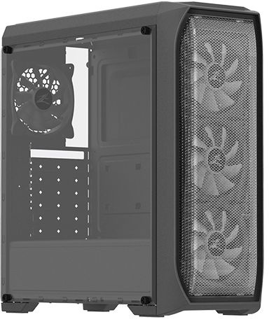 ZALMAN N5 MF, ATX, BLACK, WINDOW, 1x5.25", 4x3.5", 1x2.5", 2xUSB2.0, 1xUSB3.0, FRONT 1x120mm, REAR 1 низкие цены купить в Тюмени