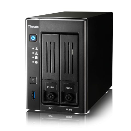 Сетевое хранилище Thecus N2810PRO NAS 2 x 3.5'' SATAI-SATAIII,IIntel Celeron N3160 Quad Core CPU, 2  низкие цены купить в Тюмени