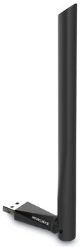 Адаптер Wi-Fi AC650 dual-band USB 2.0 high Gain adapter, 1 external antenna низкие цены купить в Тюмени
