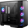 Корпус MSI MAG Pano 100R PZ черный без БП ATX 6x120mm 7x140mm 2xUSB3.0 audio AirDuct bott PSU низкие цены купить в Тюмени