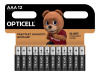 Батарея BASIC AAA 12 PCS 5051011 OPTICELL низкие цены купить в Тюмени