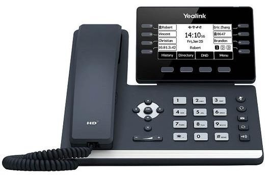 Телефон IP Yealink SIP-T53 черный низкие цены купить в Тюмени