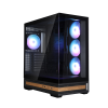 ZALMAN P40 NAMU, ATX, BLACK, WINDOW, WOODEN ELEMENTS, 2xCombo(2.5” or 3.5”), 1xUSB TYPE-C, 2xUSB3.0, низкие цены купить в Тюмени