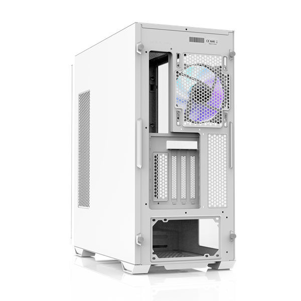 ZALMAN Z10 DUO White, ATX, WHITE, WINDOW, 2x3.5", 2x2.5", 2xUSB3.0, 1xUSB 3.1 Type-C, FRONT 3x120mm  низкие цены купить в Тюмени