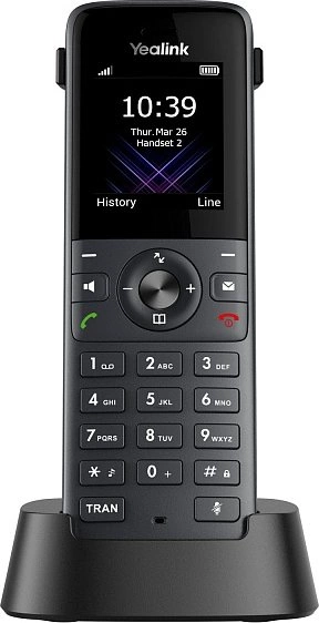 DECT-система Yealink W74P (база W70B+трубка W74H) до 10 SIP-аккаунтов, до 10 трубок на базу, до 20 в низкие цены купить в Тюмени