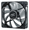 Вентилятор корпусной Deepcool WIND BLADE 120 120x120x25 3pin 27dB 1300rpm 119g голубой LED низкие цены купить в Тюмени