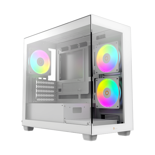 Ocypus Gamma C52 WH ARGB, MATX, USB3.0*1+USB2.0*2, SIDE 2x120mm ARGB, REAR 1x120mm ARGB низкие цены купить в Тюмени