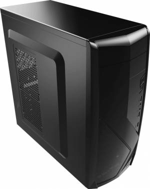 Корпус Aerocool CS-1102 черный без БП ATX 1x80mm 1x92mm 3x120mm 2xUSB2.0 1xUSB3.0 audio низкие цены купить в Тюмени