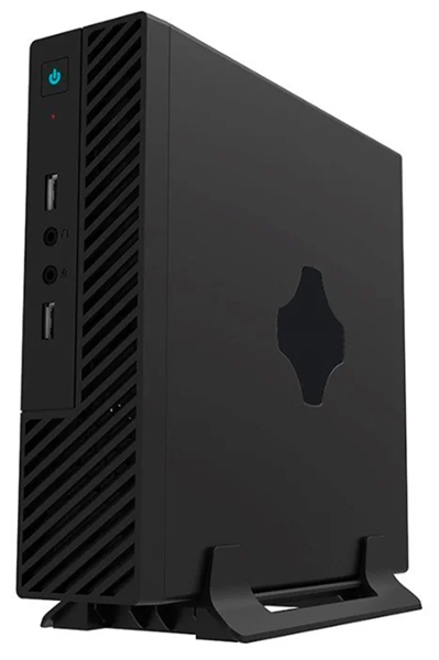 Slim Case Powerman ME100S-BK front fan 4cm, 120W adapter, Mini ITX, VESA низкие цены купить в Тюмени