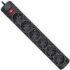 Сетевой фильтр Defender DFS 155 5 м, черный, 6 розеток Surge Protector Defender DFS 155 5m, black, 6 низкие цены купить в Тюмени