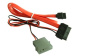 Кабель SATA Slimline (SATA 6+7P -> SATA 7P+power for miniITX case) низкие цены купить в Тюмени