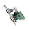 KS-is KS-575 Контроллер PCIe COM RS232 x 2 низкие цены купить в Тюмени