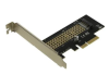 Контроллер PCI-E x4 <-> M.2 NVMe, полноразмерная планка низкие цены купить в Тюмени