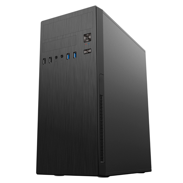 MidiTower Powerman DA812BK Black PM-500ATX-F 2*USB 2.0+2*USB 3.0 Audio ATX низкие цены купить в Тюмени