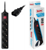 Сетевой фильтр Buro 500SH-1.8-UPS-B 1.8м (5 розеток) черный (коробка) низкие цены купить в Тюмени