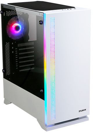 Корпус Zalman S5 белый без БП ATX 6x120mm 2x140mm 2xUSB2.0 1xUSB3.0 audio bott PSU низкие цены купить в Тюмени