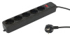 Сетевой фильтр PC PET 5м 5 розеток чёрный AP01006-5-B низкие цены купить в Тюмени