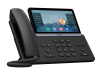 IP-телефон YEALINK SIP-T77U, 7" цветной сенсорный экран, 2 порта USB, 16 аккаунтов, BLF,  PoE, GigE, низкие цены купить в Тюмени