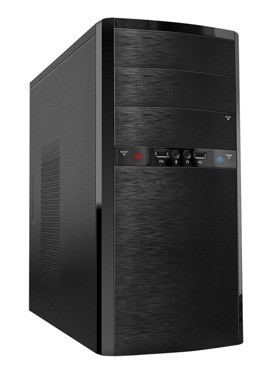 Корпус  400W mATX 400W Powerman ES722BK IN-WIN низкие цены купить в Тюмени