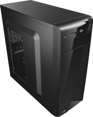 Корпус Aerocool CS-1101 черный без БП ATX 2x120mm 1x140mm 2xUSB2.0 1xUSB3.0 audio низкие цены купить в Тюмени