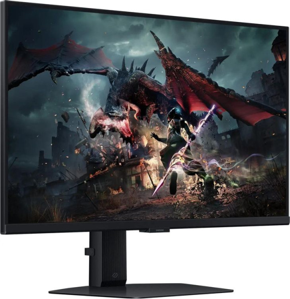 Монитор Samsung 27" Odyssey G5 S27DG500EIXCI черный IPS LED 16:9 HDMI полуматовая HAS Piv 1000:1 350 низкие цены купить в Тюмени