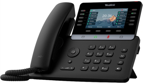 YEALINK SIP-T74W, 16 аккаунтов, Wi-Fi, 4,3" цветной экран, порт USB, BLF, PoE, GigE, без БП, шт низкие цены купить в Тюмени