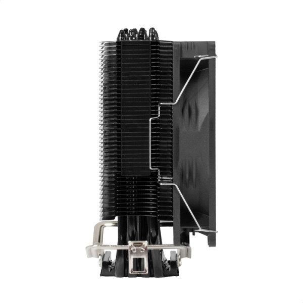Exegate EX286299RUS Кулер ExeGate Dark Magic EXX400B-PWM (Al+Copper, черное покрытие, 4 тепл.трубки, низкие цены купить в Тюмени