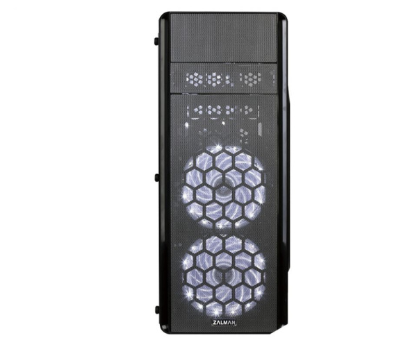 Корпус Zalman N3 черный без БП ATX 3x120mm 2xUSB2.0 1xUSB3.0 audio bott PSU низкие цены купить в Тюмени