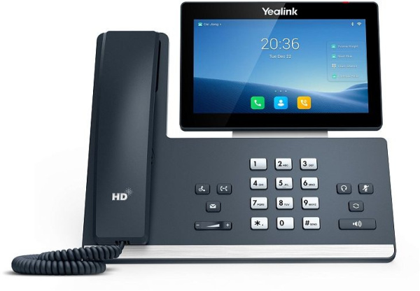 Видеотелефон YEALINK SIP-T58W, Цветной сенсорный экран, Android, WiFi, Bluetooth, GigE, без CAM50, б низкие цены купить в Тюмени