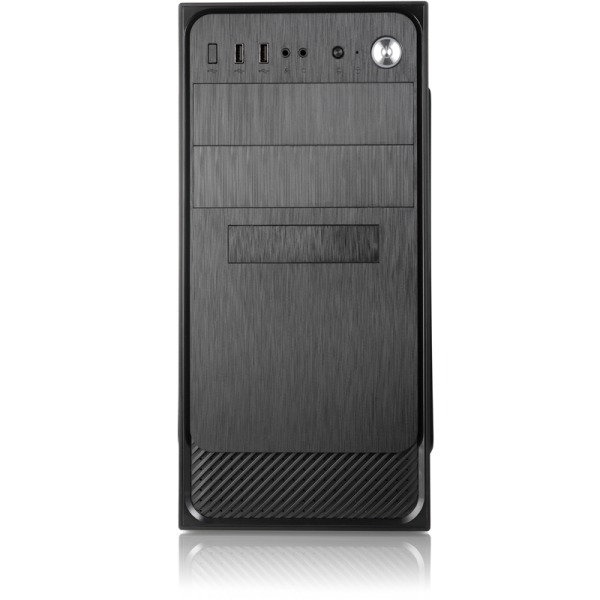 Корпус с блоком питания 450Вт. Корпус с блоком питания 450Вт./ Сase Forza mATX, 450W, 2xUSB3.0, Blac низкие цены купить в Тюмени