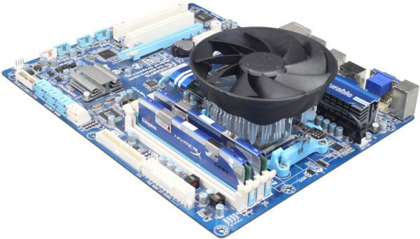 Устройство охлаждения(кулер) Deepcool GAMMA HUNTER Soc-AM4/AM3+/1150/1151/1200 3-pin 21dB Al 95W 252 низкие цены купить в Тюмени