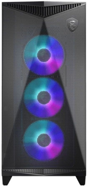 Корпус MSI MPG GUNGNIR 300R черный без БП E-ATX 5x120mm 6x140mm 2xUSB3.1 audio AirDuct bott PSU низкие цены купить в Тюмени