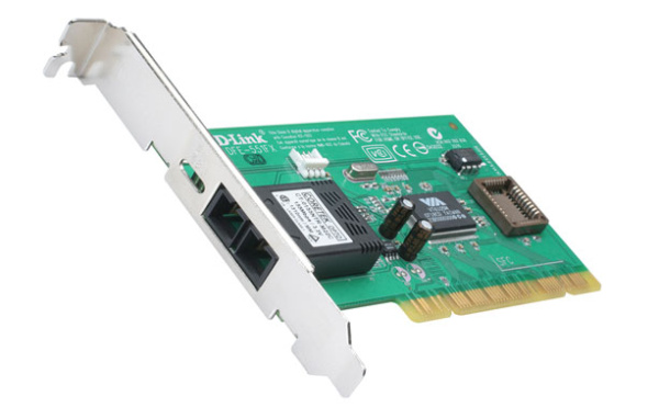 Сетевой адаптер D-Link DFE-551FX (PCI, 10/100Mbps Managed Fiber 32-bit NIC, 1-port Fibre mm up to 2  низкие цены купить в Тюмени