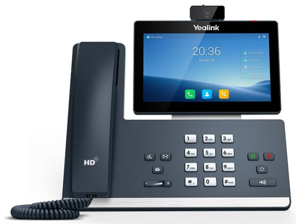YEALINK SIP-T58W with camera, видеотерминал, Android, WiFi, Bluetooth, GigE, CAM50, без БП, шт низкие цены купить в Тюмени